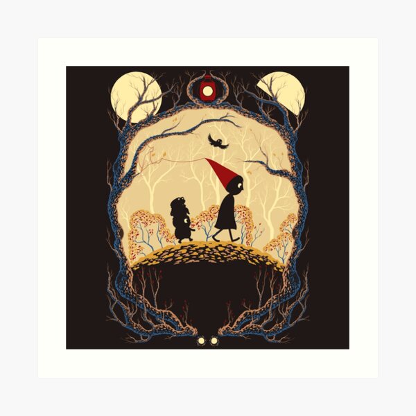 over the garden wall art