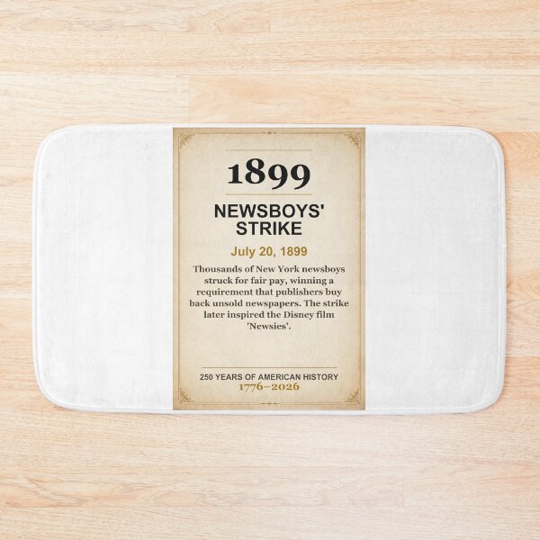Item preview, America 250 | Newsboys' Strike | 1899 designed and sold by ariksworld.