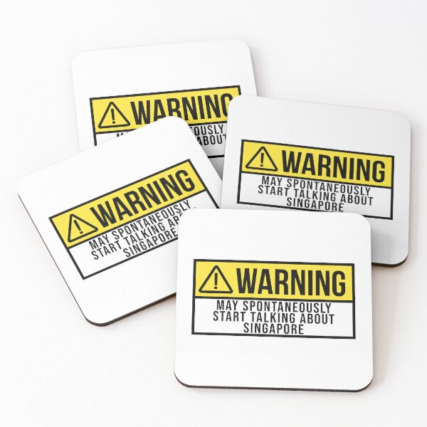 Item preview, Singapore Warning designed and sold by XCIV.