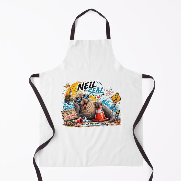 Item preview, Neil The Seal Tasmania'S Biggest Troublemaker designed and sold by mathydapeci.