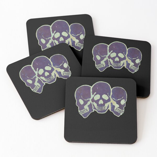 Item preview, Three Purple Spooky Silhouettes designed and sold by ZIZIS.