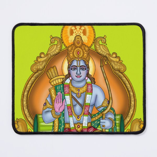 Item preview, Lord Rama Artwork | Divine Hindu God Digital Painting Illustration designed and sold by Harshit_Digital_Arts.