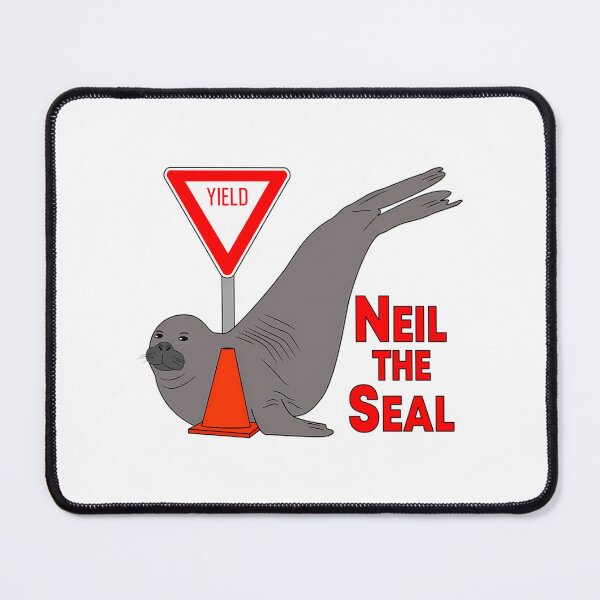 Item preview, Neil The Seal - Yield To Neil designed and sold by mathydapeci.