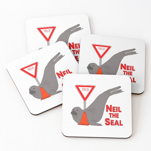 Item preview, Neil The Seal - Yield To Neil designed and sold by mathydapeci.