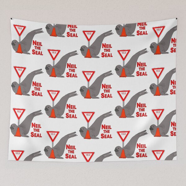 Item preview, Neil The Seal - Yield To Neil designed and sold by mathydapeci.