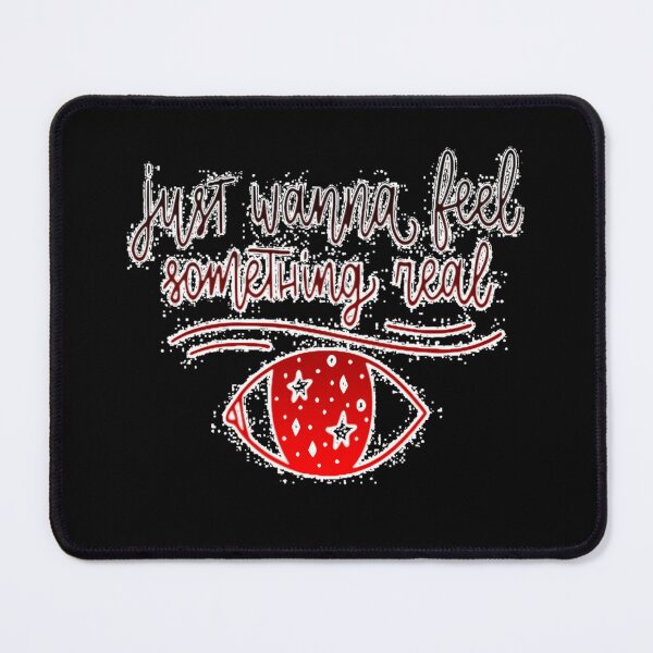 Item preview, Cosmic Red Eye With Stars Mystical Typography designed and sold by ZIZIS.