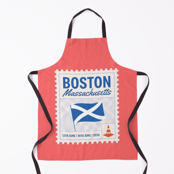 Item preview, Poster Scotland Tartan Army Boston World Cup 2026 Stamp Painting designed and sold by johnhaugg.