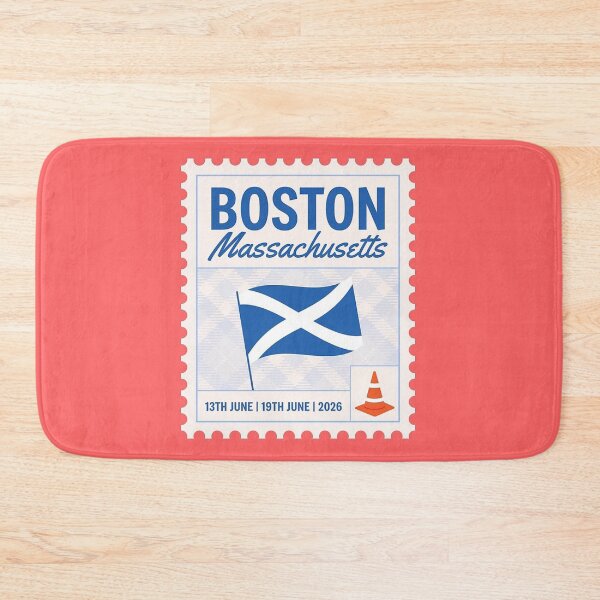 Item preview, Poster Scotland Tartan Army Boston World Cup 2026 Stamp Painting designed and sold by johnhaugg.