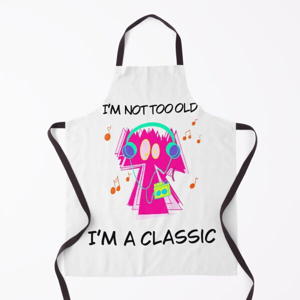 Item preview, I’m not too old I’m a classic l Walkman I 80's I 90's Pink designed and sold by French Papyrus Studio.