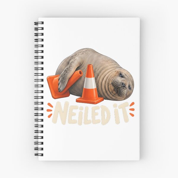 Item preview, Neil The Seal Funny designed and sold by retro-and-rust.