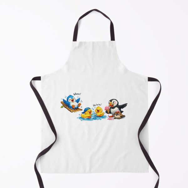 Item preview, Playful Funny Birds Illustration – Cute Cartoon Birds with Transparent Background designed and sold by EdgeSphere.