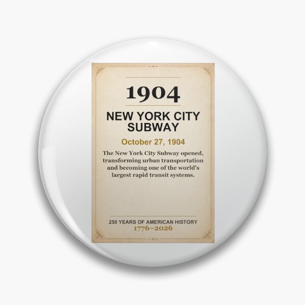 Item preview, America 250 | New York City Subway | 1904 designed and sold by ariksworld.