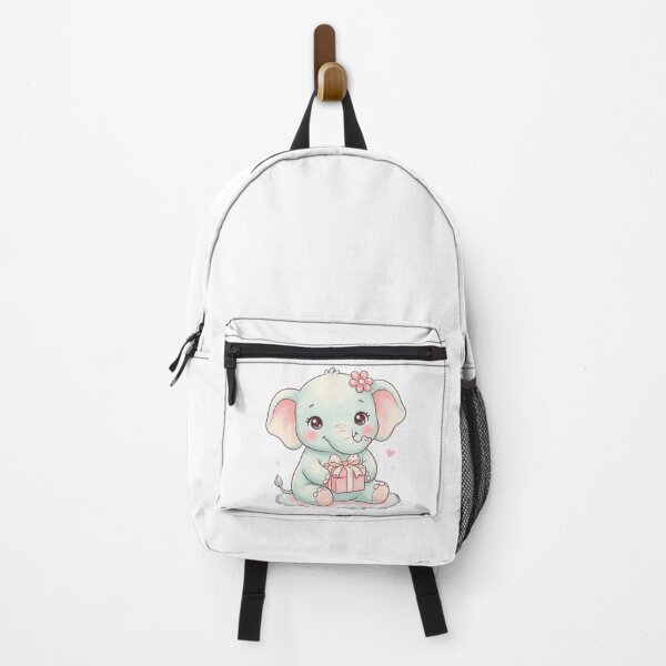 Item preview, An Adorable Baby Elephant - Pastel Mint Gift Box Design designed and sold by DigitfanStudio.