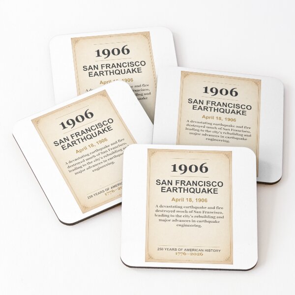 Item preview, America 250 | San Francisco Earthquake | 1906 designed and sold by ariksworld.