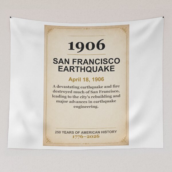 Item preview, America 250 | San Francisco Earthquake | 1906 designed and sold by ariksworld.