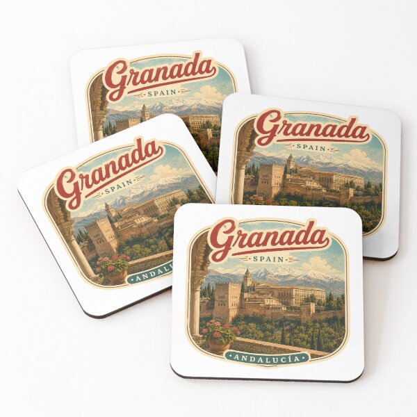 Item preview, Granada City in Spain  designed and sold by PamLeeDesign.
