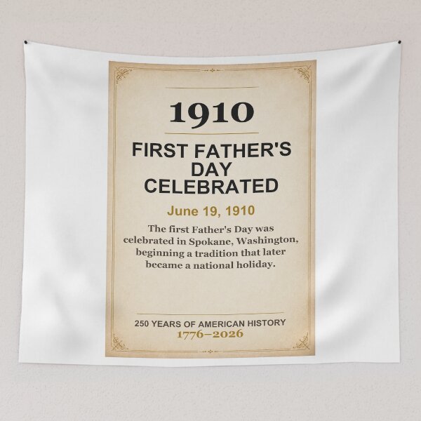 Item preview, America 250 | First Father's Day Celebrated | 1910 designed and sold by ariksworld.
