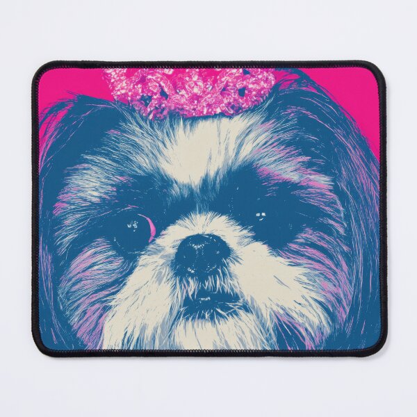 Item preview, Shih Tzu Born To Be Spoiled, Pampered Pup Wall Art designed and sold by MarkedArtPrints.