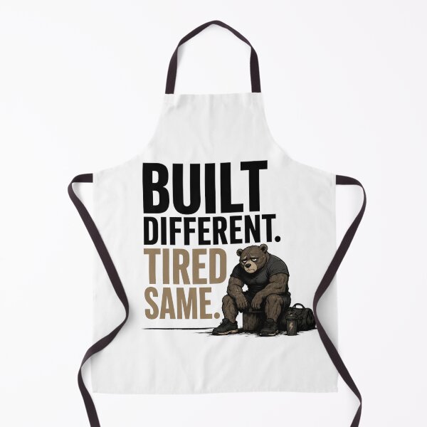 Item preview, Built Different Tired Same designed and sold by MoodSupplyStudio.
