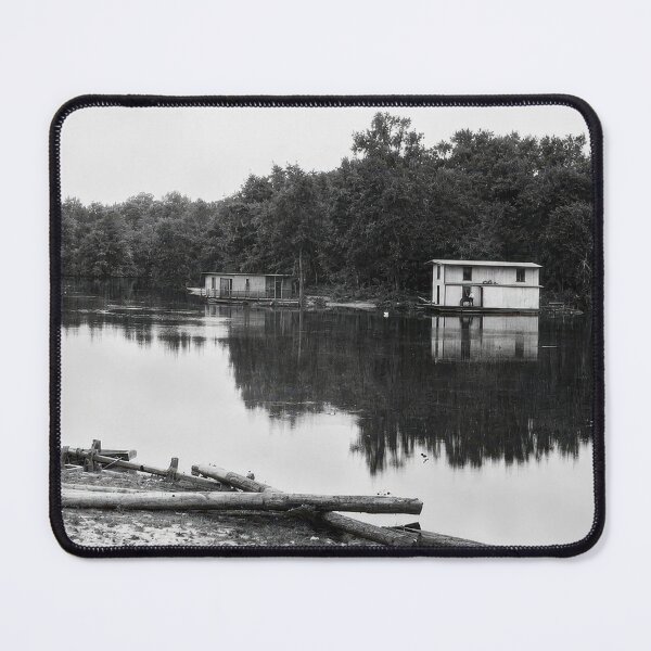 Item preview, Restored Floating Saloons Pearl River Mississippi Vintage Photograph designed and sold by TheSoulOfArt.