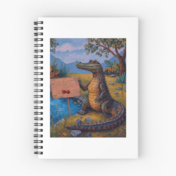 Item preview, Crocodile With Cherries Love designed and sold by Weissnatridau.