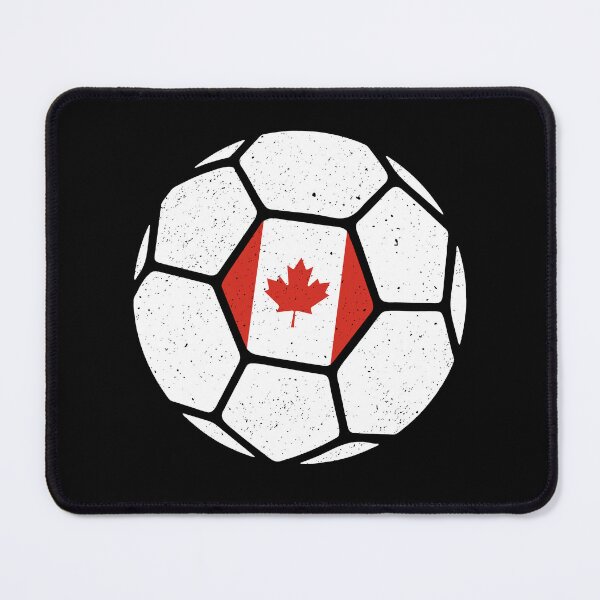 Item preview, Canada Soccer Ball Flag Distressed Design designed and sold by venomousvector.