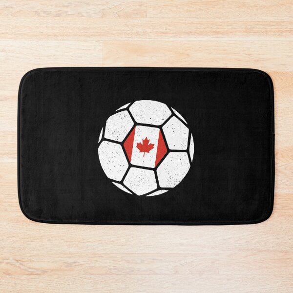 Item preview, Canada Soccer Ball Flag Distressed Design designed and sold by venomousvector.