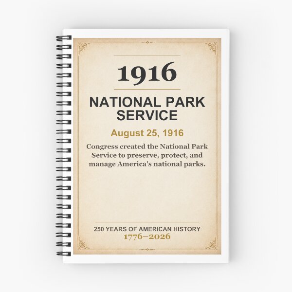 Item preview, America 250 | National Park Service | 1916 designed and sold by ariksworld.