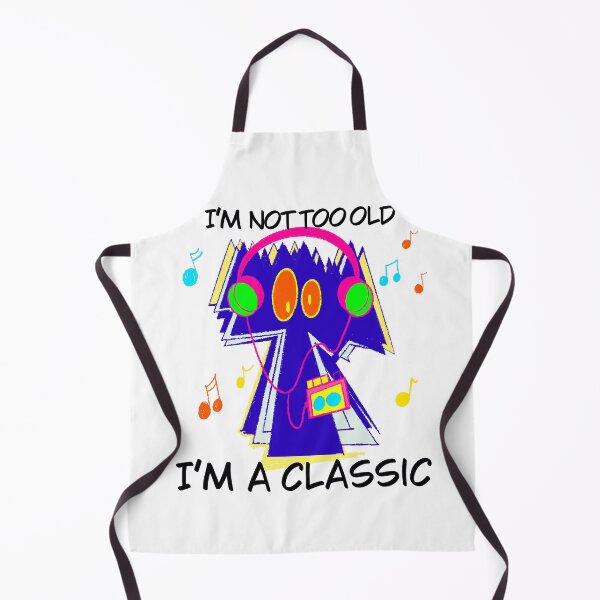 Item preview, I’m not too old I’m a classic l Walkman I 80's I 90's Blue designed and sold by French Papyrus Studio.