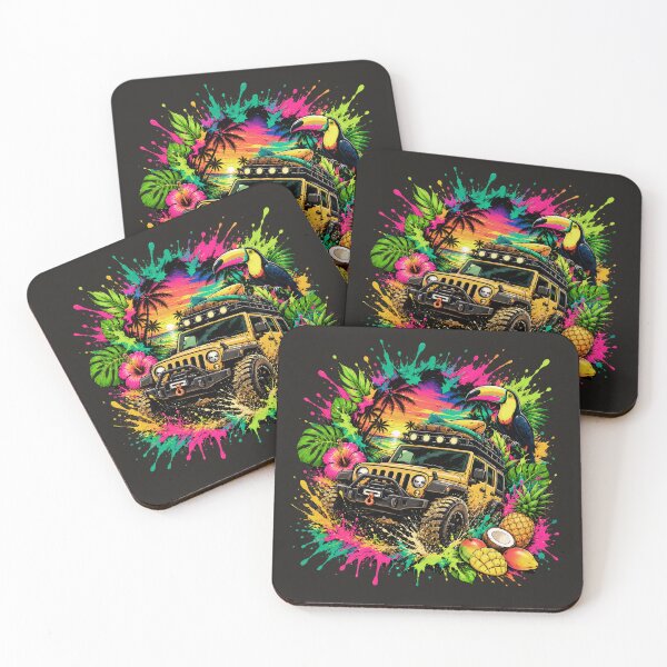 Item preview, Offroad to Paradise – Tropical Adventure 4x4 designed and sold by Aimetoi.