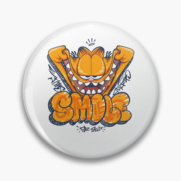 Item preview, Big Grinning Cartoon Cat designed and sold by GLIDL.