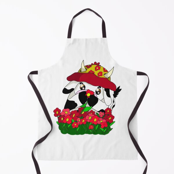 Item preview, Cute Cow Floral Cartoon designed and sold by GLIDL.