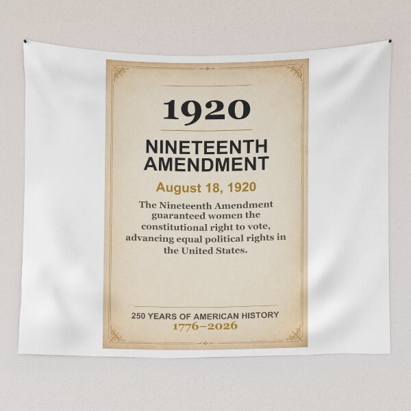 Item preview, America 250 | Nineteenth Amendment | 1920 designed and sold by ariksworld.