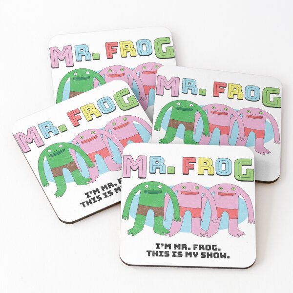 Item preview, Smile Friends Cartoon Character Funny Frog designed and sold by Revoleos.