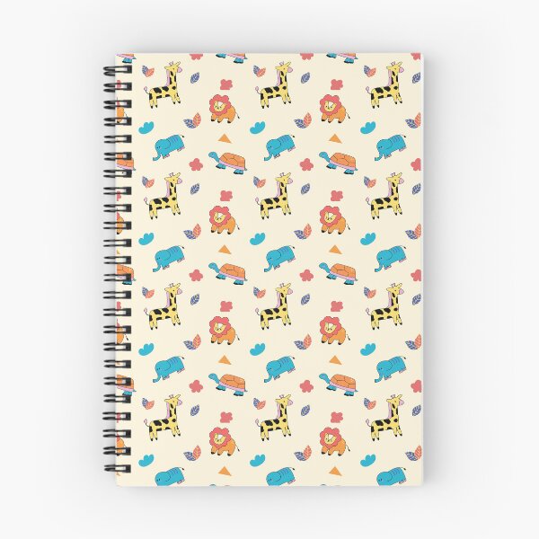 Item preview, Playful Safari Animals Pattern designed and sold by QuietBloom80.