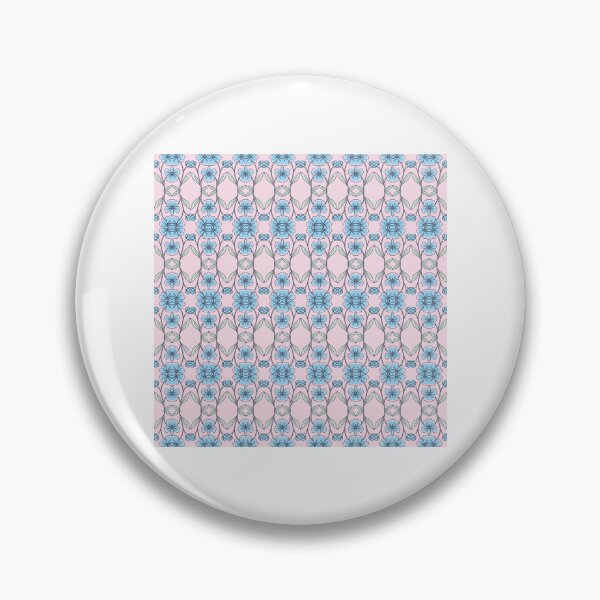 Item preview, Pastel Blue Blossom Garden Repeat Pattern designed and sold by pittslugerrss.