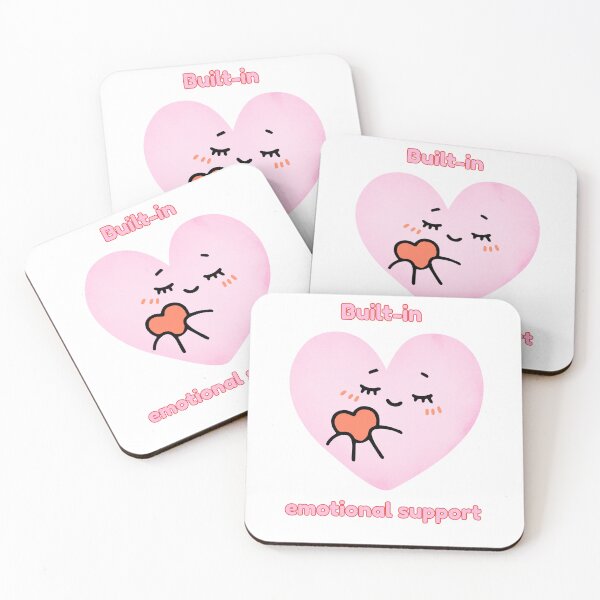 Item preview, Built-in Emotional Support Cute Heart designed and sold by Rehnair.