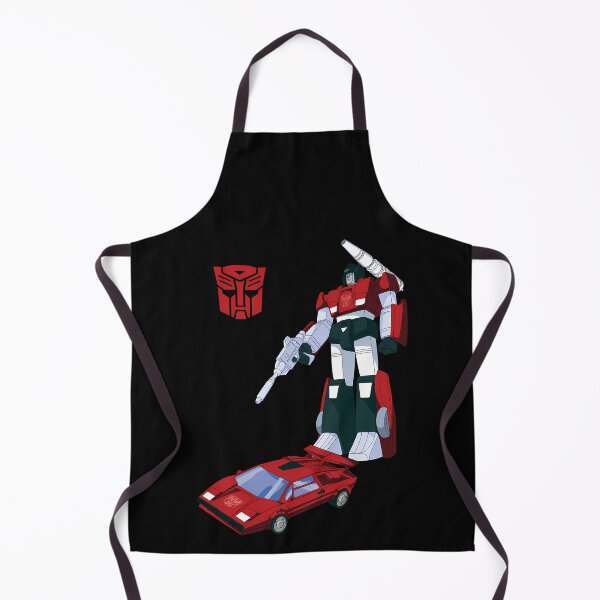 Item preview, Sideswipe Red Sports Car Robot Mecha Illustration designed and sold by Bruno Tornielli.