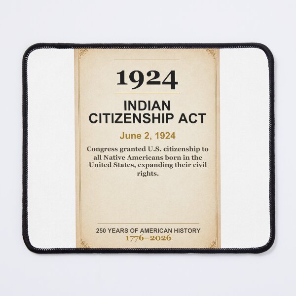 Item preview, America 250 | Indian Citizenship Act | 1924 designed and sold by ariksworld.