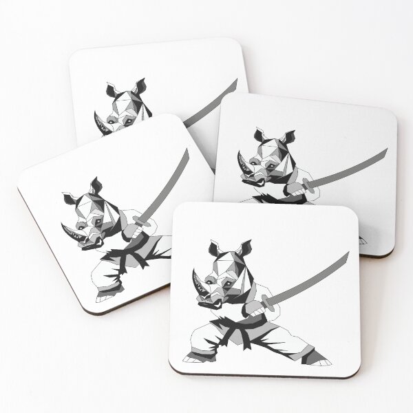 Item preview, Rey the Rhino with Katana designed and sold by MORRAx.