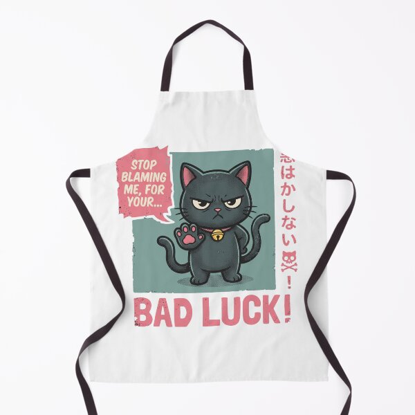 Item preview, Funny Grumpy Black Cat Bad Luck Vintage Japanese Streetwear Graphic designed and sold by AdyKurniawan.