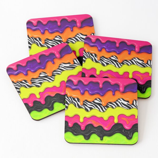 Item preview, Candy Drip Dreams | Glossy Abstract Melt Pattern designed and sold by Aramdesing.