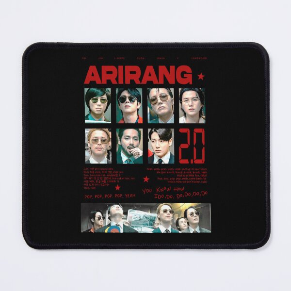 Item preview, BTS Arirang 2.0 Vintage Retro Newspaper Style designed and sold by moamaxshop.