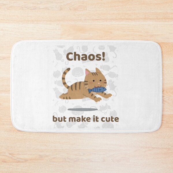 Item preview, Chaos But Make It Cute Tabby Cat Graphic designed and sold by Rehnair.