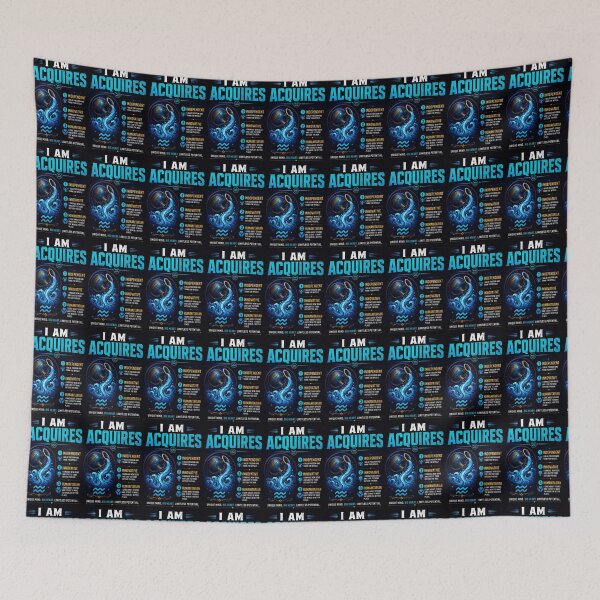 Item preview, I Am Acquires  Zodiac Sign Compassionate Astrology Art designed and sold by PrintableArt123.