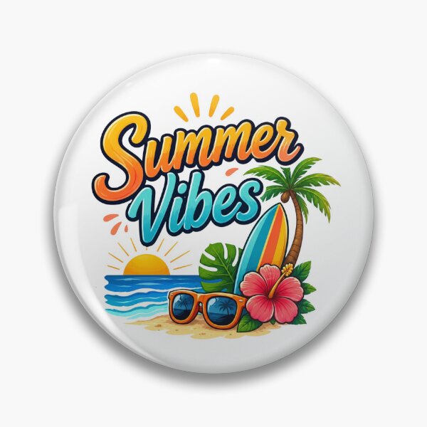 Item preview, Summer Vibes - Tropical Beach Paradise Design designed and sold by Myra365Art.
