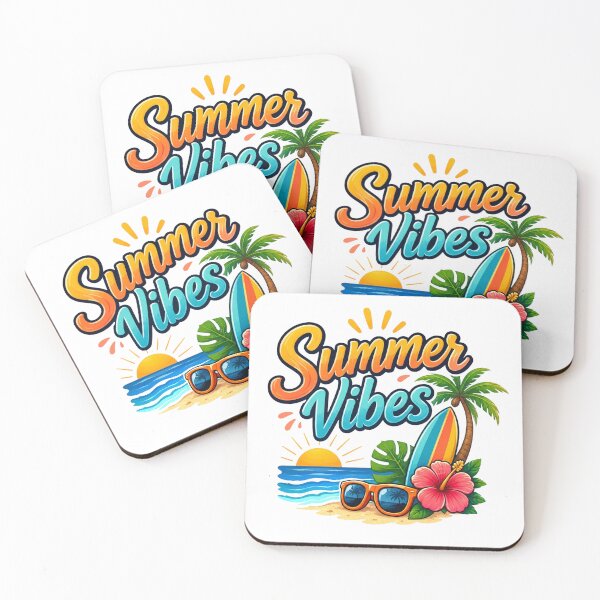 Item preview, Summer Vibes - Tropical Beach Paradise Design designed and sold by Myra365Art.