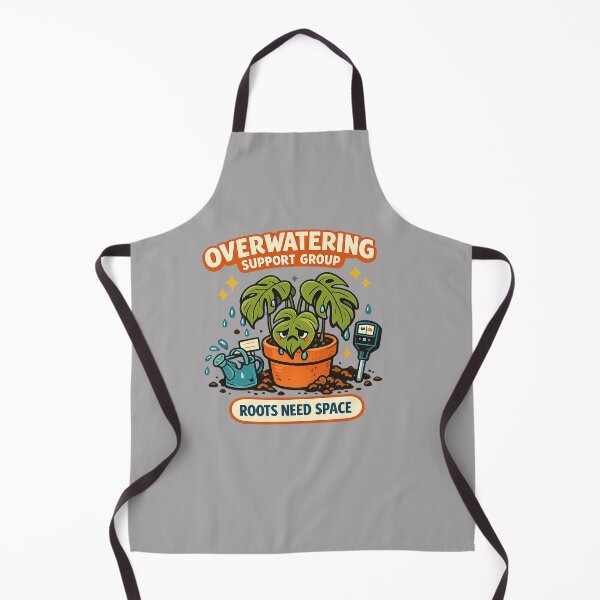 Item preview, Overwatering Support Group Funny Plant Parent Houseplant Design designed and sold by Concrete Coffee Studio.