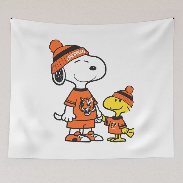 Item preview, Cincinnati Fan Pals Snoopy Woodstock  designed and sold by WilliamFerris.