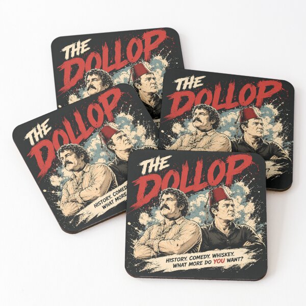Artikelvorschau, The Dollop History Comedy Vintage Tee entworfen und verkauft von Abidel.
